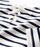 Marineshirt für Damen weiss MARSHMALLOW/blau SMOKING