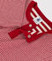 Langärmeliges Baby-T-Shirt aus Doppeljersey mit Ringelstreifen STOP/ MONTELIMAR