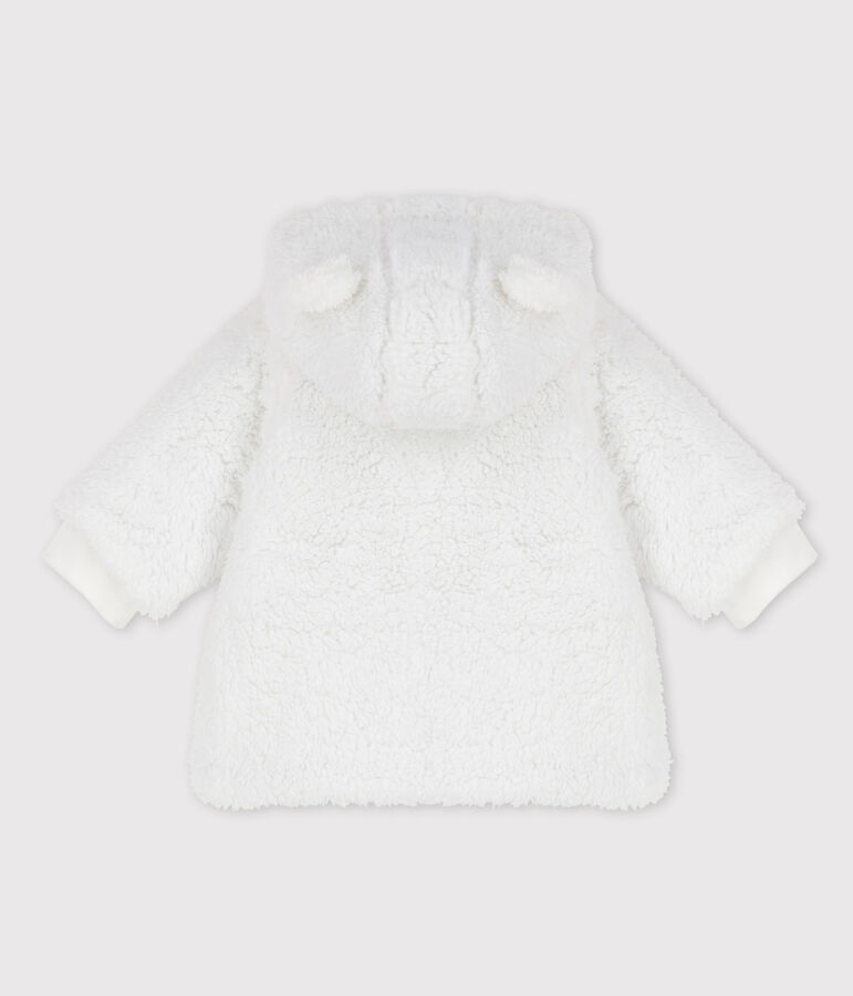 Baby-Mantel aus weichem Sherpa. weiss MARSHMALLOW