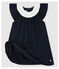 Baby-Bodykleid mit Kragen für Mädchen blau SMOKING