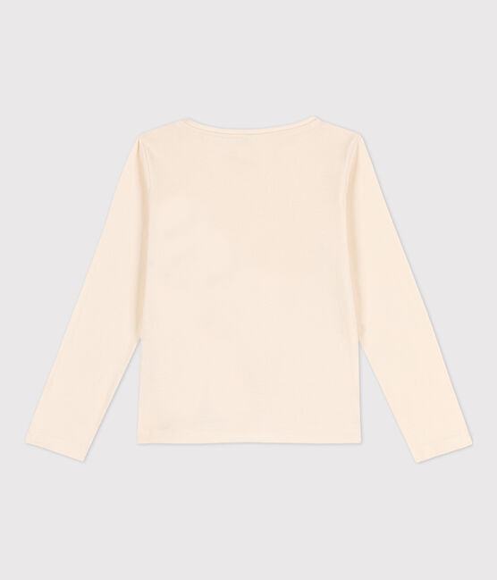 Langärmeliges Kinder-T-Shirt aus Baumwolle für Mädchen und  Jungen weiss AVALANCHE/ CASIMIR