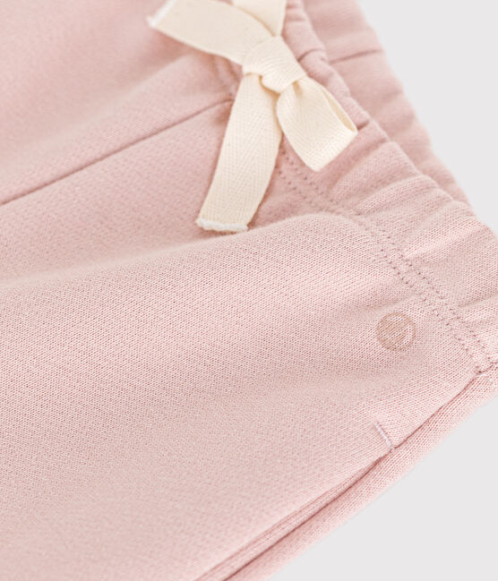 Baby-Hose aus Molton rosa SALINE