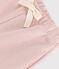 Baby-Hose aus Molton rosa SALINE