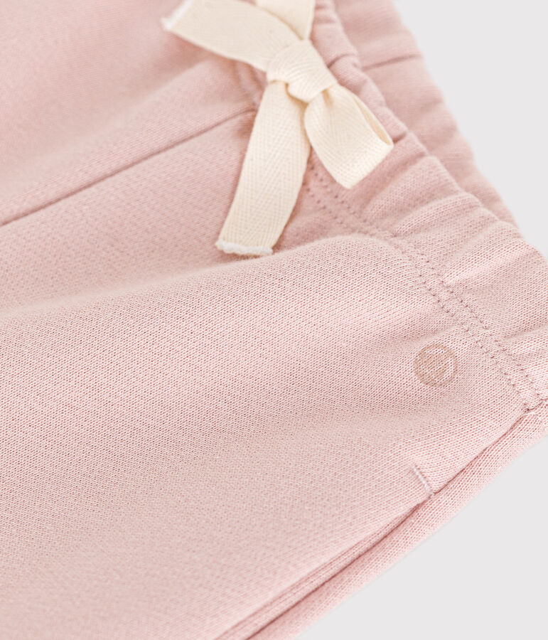 Baby-Hose aus Molton rosa