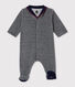 Baby Jungen Strampler mit Milleraies Ringelstreifen