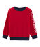 Ripp-Sweatshirt für Jungen rot TERKUIT CN