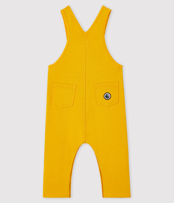 Lange Baby-Latzhose f&uuml;r Jungen gelb BOUDOR