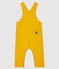 Lange Baby-Latzhose f&uuml;r Jungen gelb BOUDOR