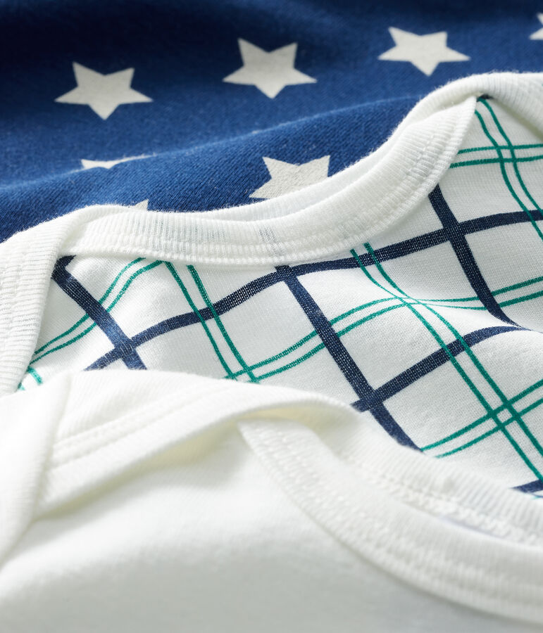 Trio lang&auml;rmelige Baby-Bodys f&uuml;r Jungen variante 1