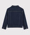 Kinder-Jeansjacke für Jungen blau DENIM BLEU FONCE