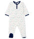 Baby-Strampler aus Molton für Jungen