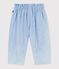 Baby-Hose aus Chambray blau