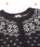 Baby-Jungen-Cardigan aus Wollgemisch grau CAPECOD/weiss MULTICO