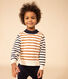 Kinderpullover aus Baumwolle mit Matrosenmuster
