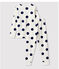 Kinderpyjama aus Bio-Baumwolle mit grafischem Printmuster weiss MARSHMALLOW/blau MEDIEVAL