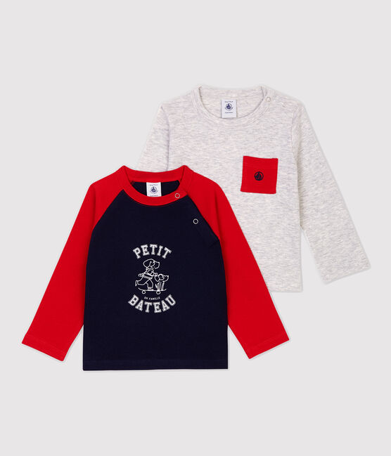 2er-Set Baby-T-Shirts aus Baumwolle variante 1