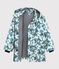 Gemusterte Regenjacke Jungen weiss MARSHMALLOW/weiss MULTICO