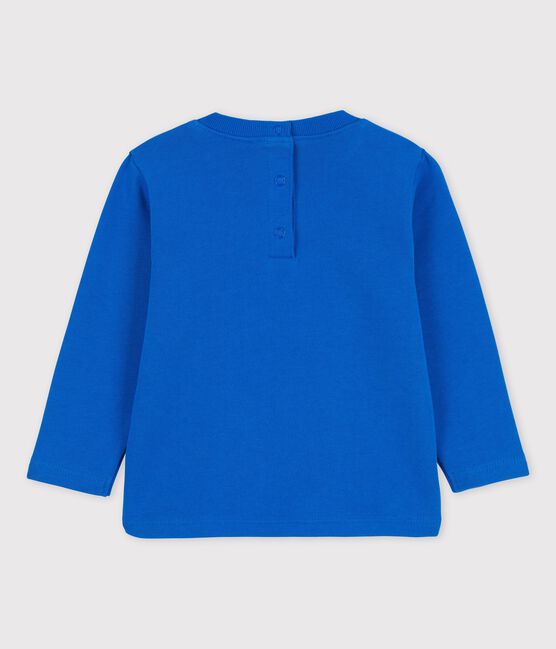 Baby-Sweatshirt aus Molton blau DELFT