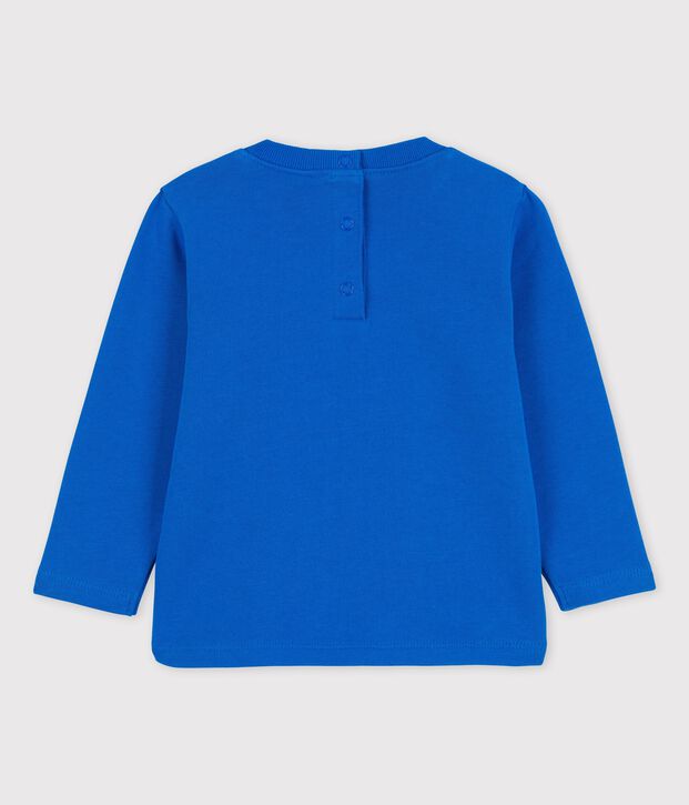 Baby-Sweatshirt aus Molton blau