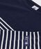 Damen-Shirt Marini&egrave;re aus Baumwolle mit Streifen blau/weiss
