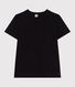 Damen T-Shirt Le Droit aus einfarbiger Baumwolle