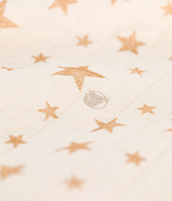 Kinder-Sweatshirt mit Printmotiv aus Doppeljersey für Mädchen naturfarben AVALANCHE