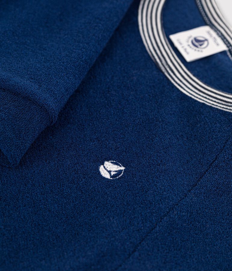 Kinderpyjamas aus Frottee blau