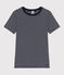 Damen-T-Shirt L'Iconique aus Baumwolle mit Streifen blau SMOKING/weiss MARSHMALLOW
