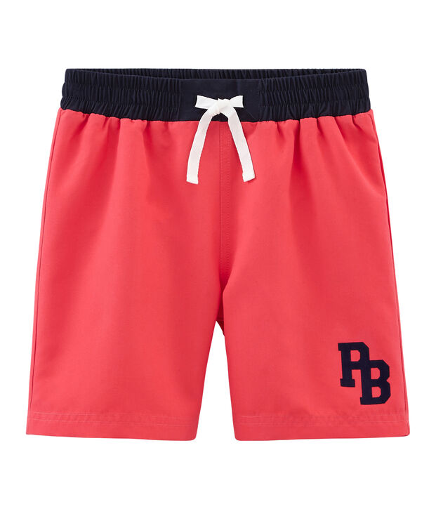 Strandshort Jungen rosa