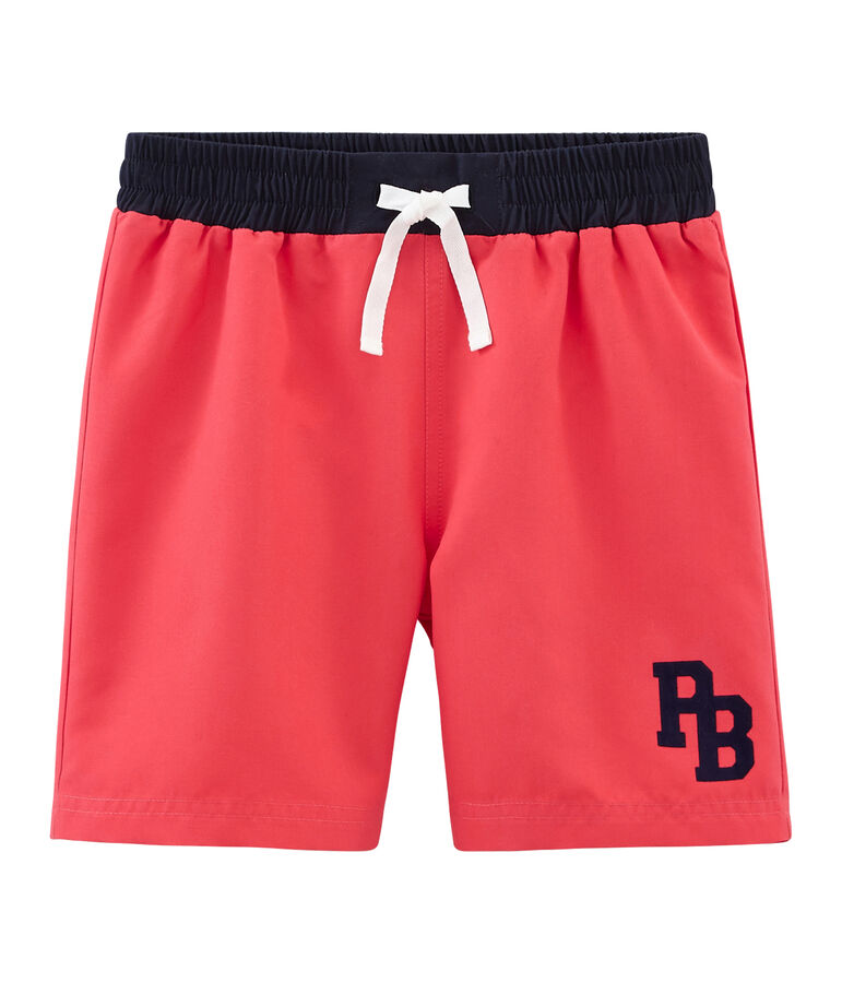 Strandshort Jungen rosa GROSEILLER