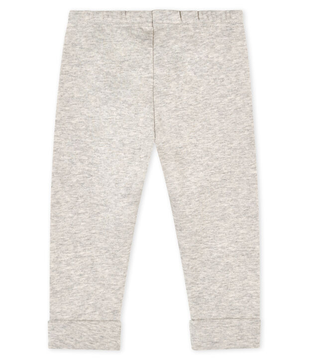 Einfarbige Strick-Babyhose Jungen BELUGA CHINE