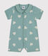 Baby-Kurzoverall aus Baumwolle