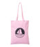 Wasserabweisende Damen-Shopping-Tasche in Uni rosa BABYLONE