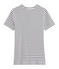 Damen-T-Shirt weiss MARSHMALLOW/blau SMOKING