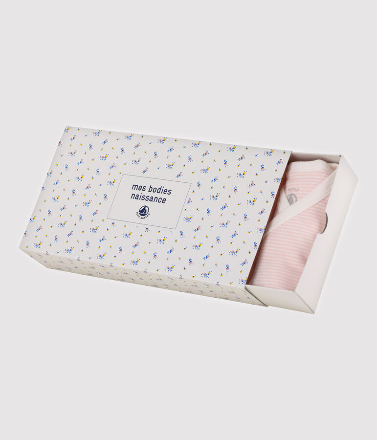 Set mit f&uuml;nf lang&auml;rmeligen Bodys f&uuml;r Neugeborene vielfarbig