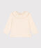 Langärmelige Babybluse aus Jersey naturfarben AVALANCHE