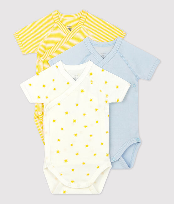 3er-Set Baby-Bodys aus Bio-Baumwolle variante 2