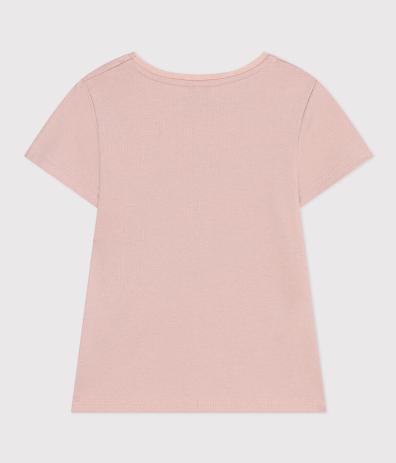 M&auml;dchen-T-Shirt aus leichtem Jerseystoff rosa SALINE