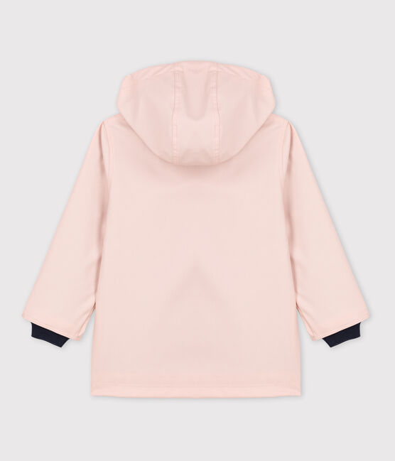 KLASSISCHE KINDER-REGENJACKE AUS RECYCELTEM MATERIAL rosa SALINE