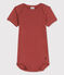Kurzärmeliger Baby-Body aus Ajour-Strick braun OMBRIE