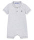 Baby-polo-kurzoverall jungen