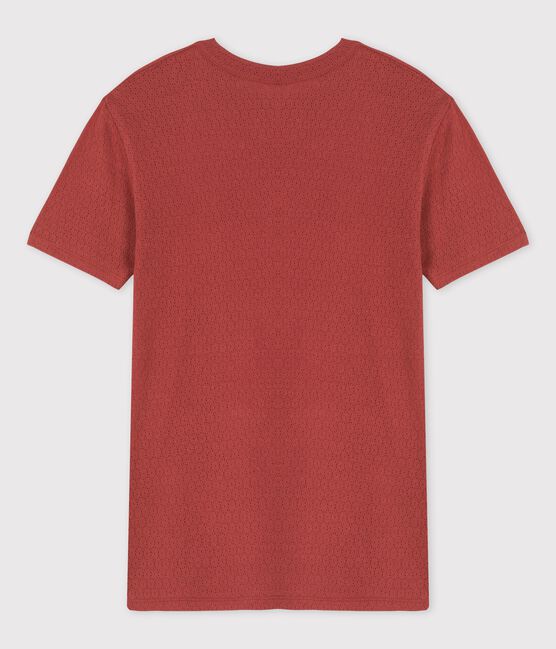 T-Shirt L’ICONIQUE aus durchbrochener Baumwolle für Damen braun OMBRIE