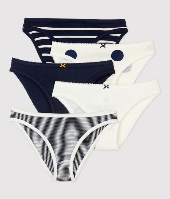 Multipack mit 5 Damen-Slips aus Baumwolle variante 1