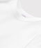Baby-T-Shirt, Unisex uni weiss ECUME