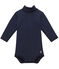 Baby-Body mit Rollkragen blau SMOKING