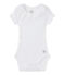 Baby-Mädchen-Wickelbody weiss ECUME