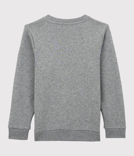Kinder-Sweatshirt aus Molton für Jungen grau SUBWAY CHINE
