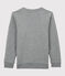 Kinder-Sweatshirt aus Molton für Jungen grau SUBWAY CHINE
