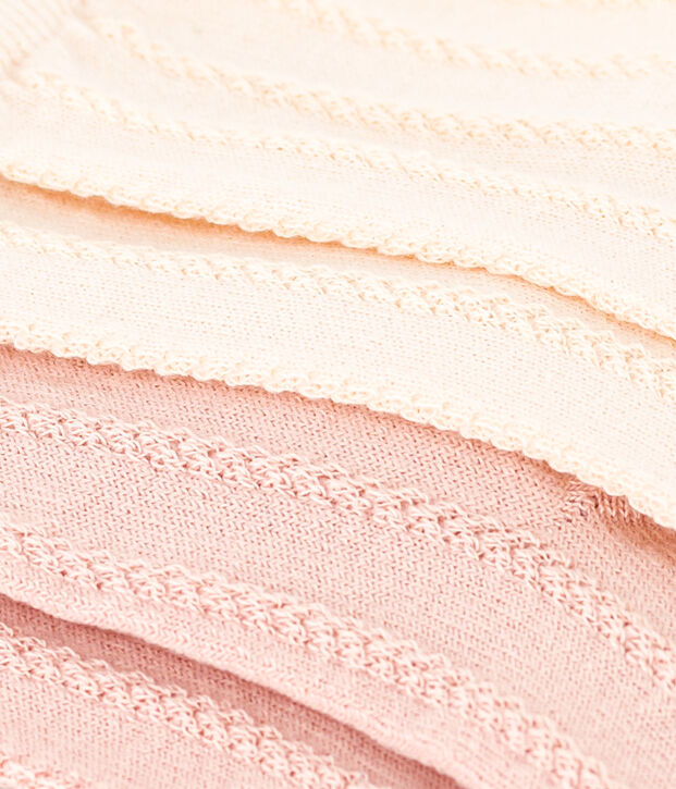 2er-Set Socken mit Zierstich f&uuml;r M&auml;dchen vielfarbig