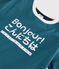 Kinder-T-Shirt mit Siebdruck für Jungen blau SHADOW